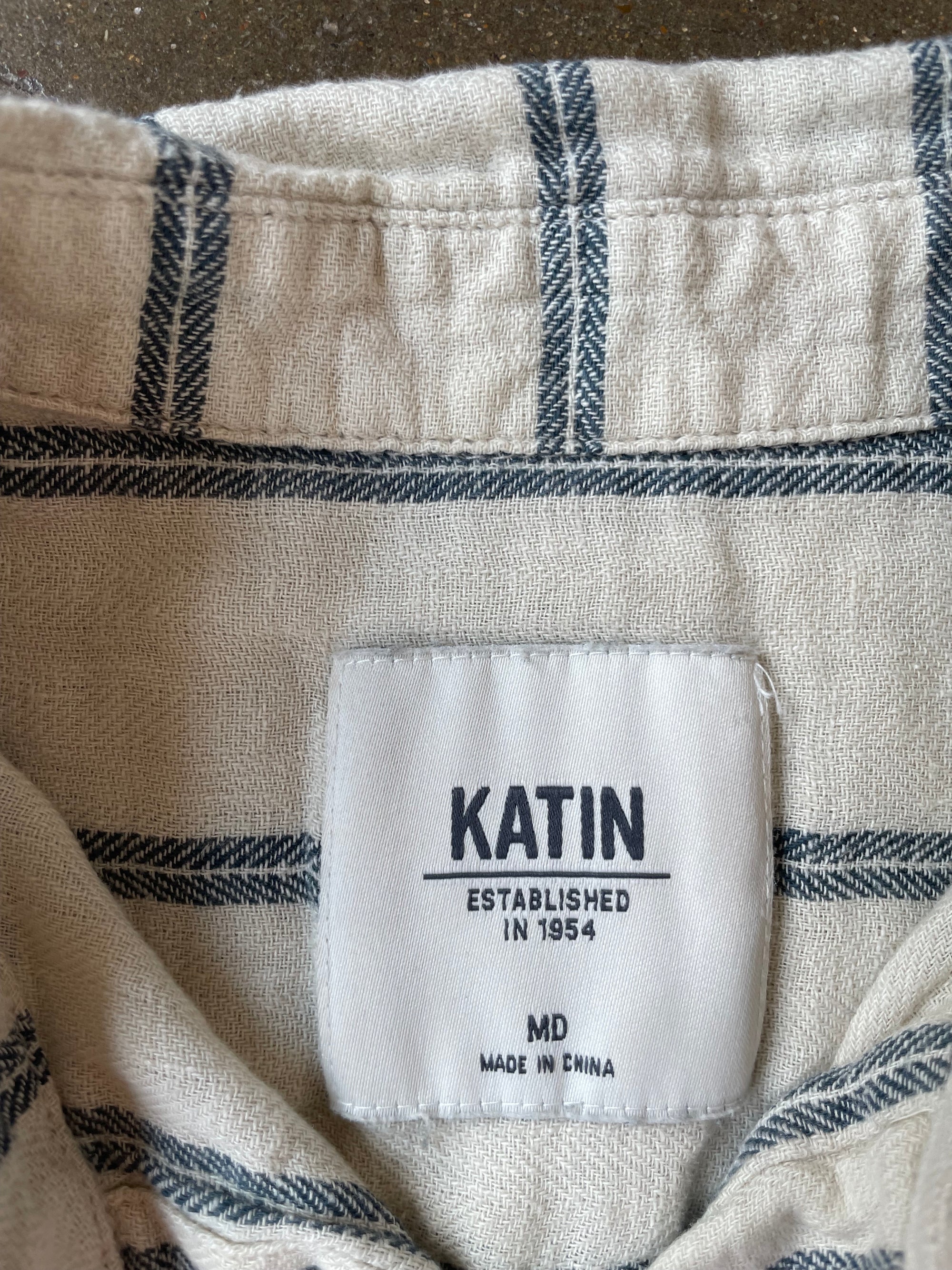 Katin Striped Short Sleeve Button Down