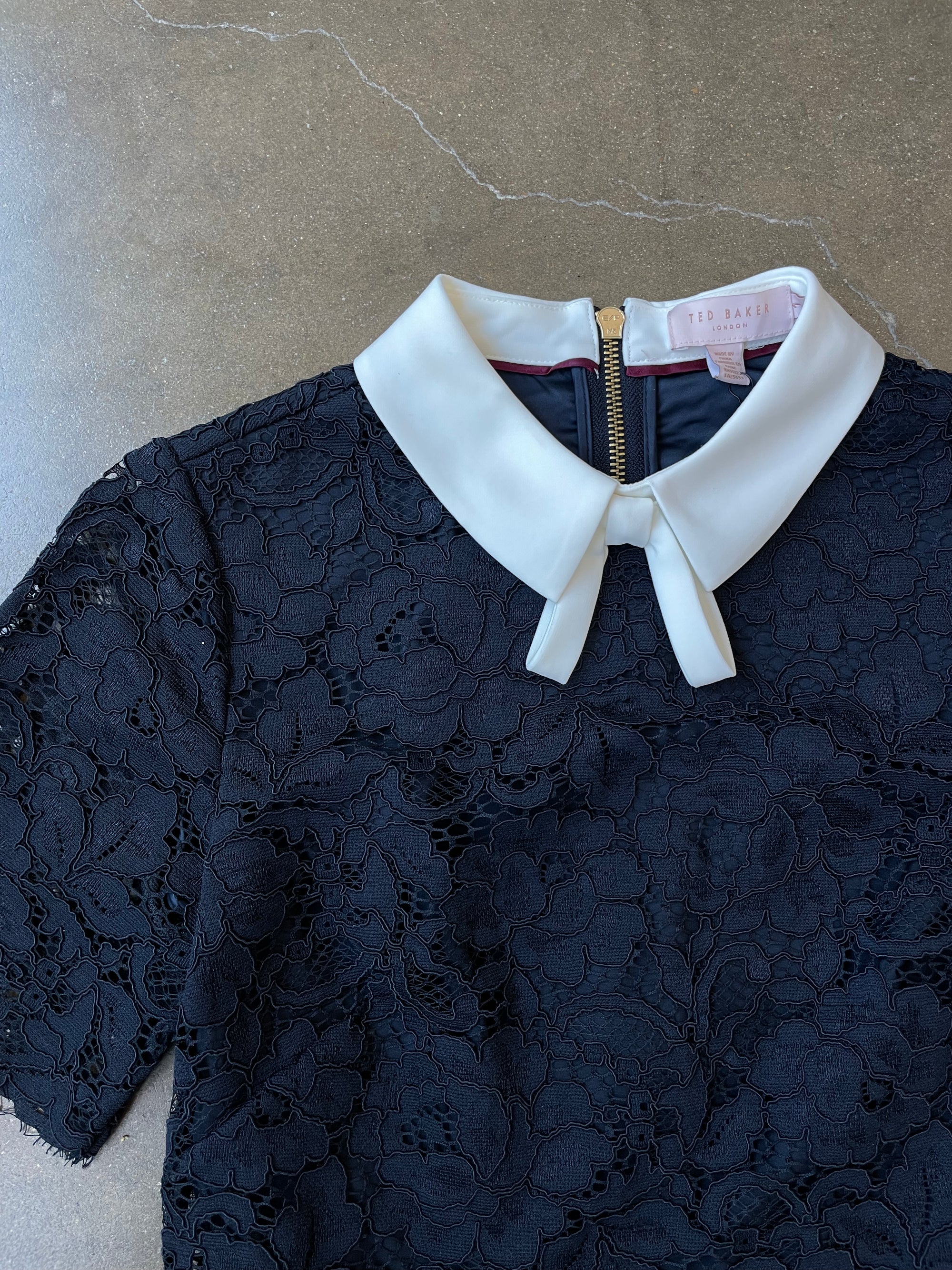 Ted Baker Navy Shift Dress
