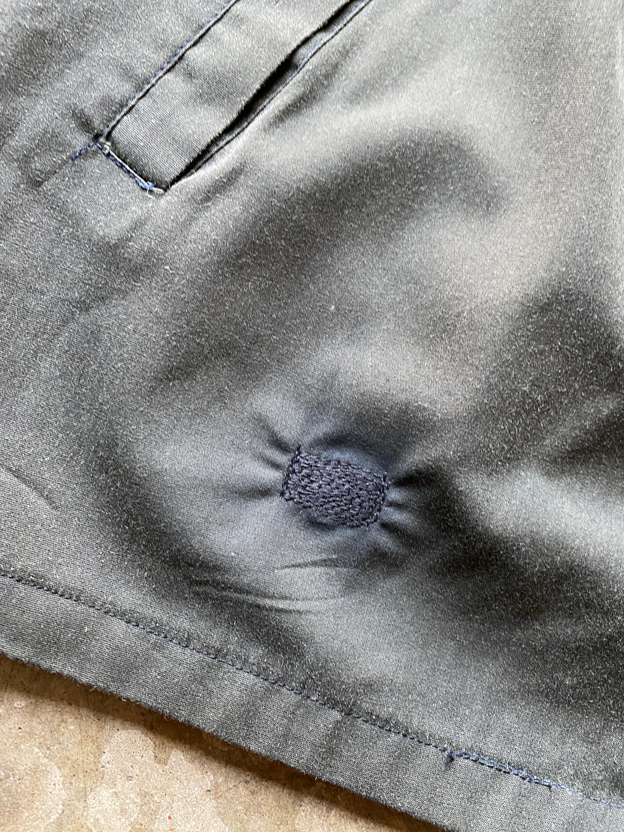 Vintage Dark Green Peters Bomber Jacket
