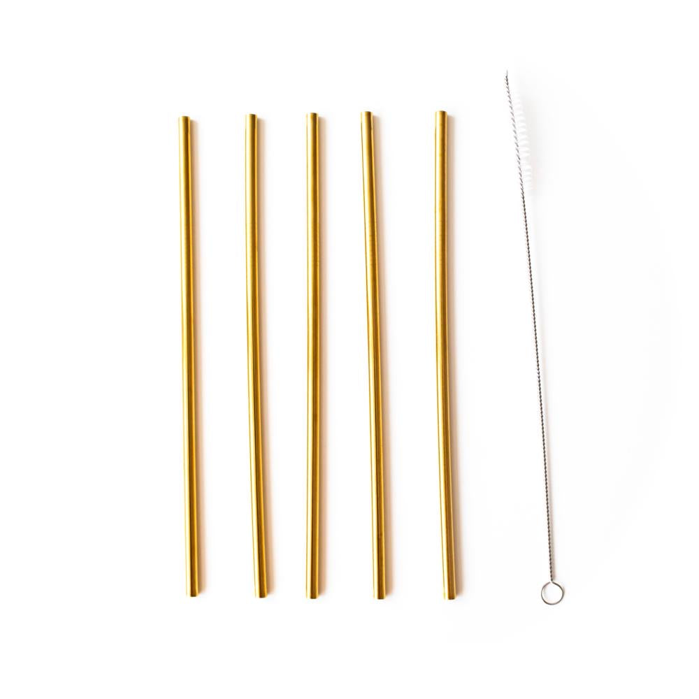 Brass Forever Straws