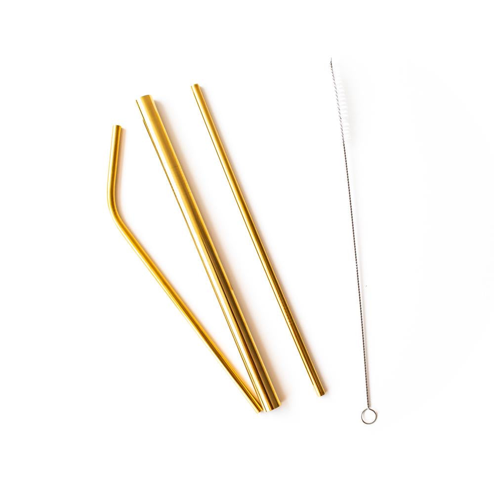 Brass Forever Straws