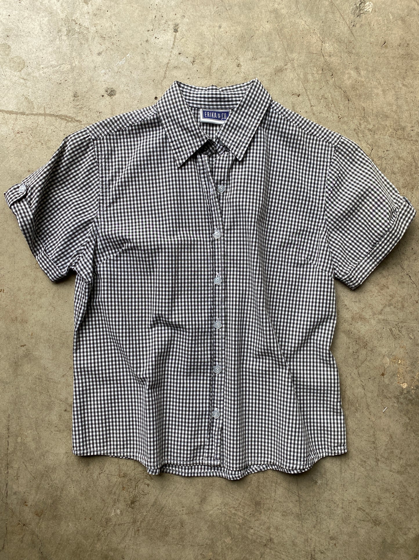 Gingham S/S Button Down
