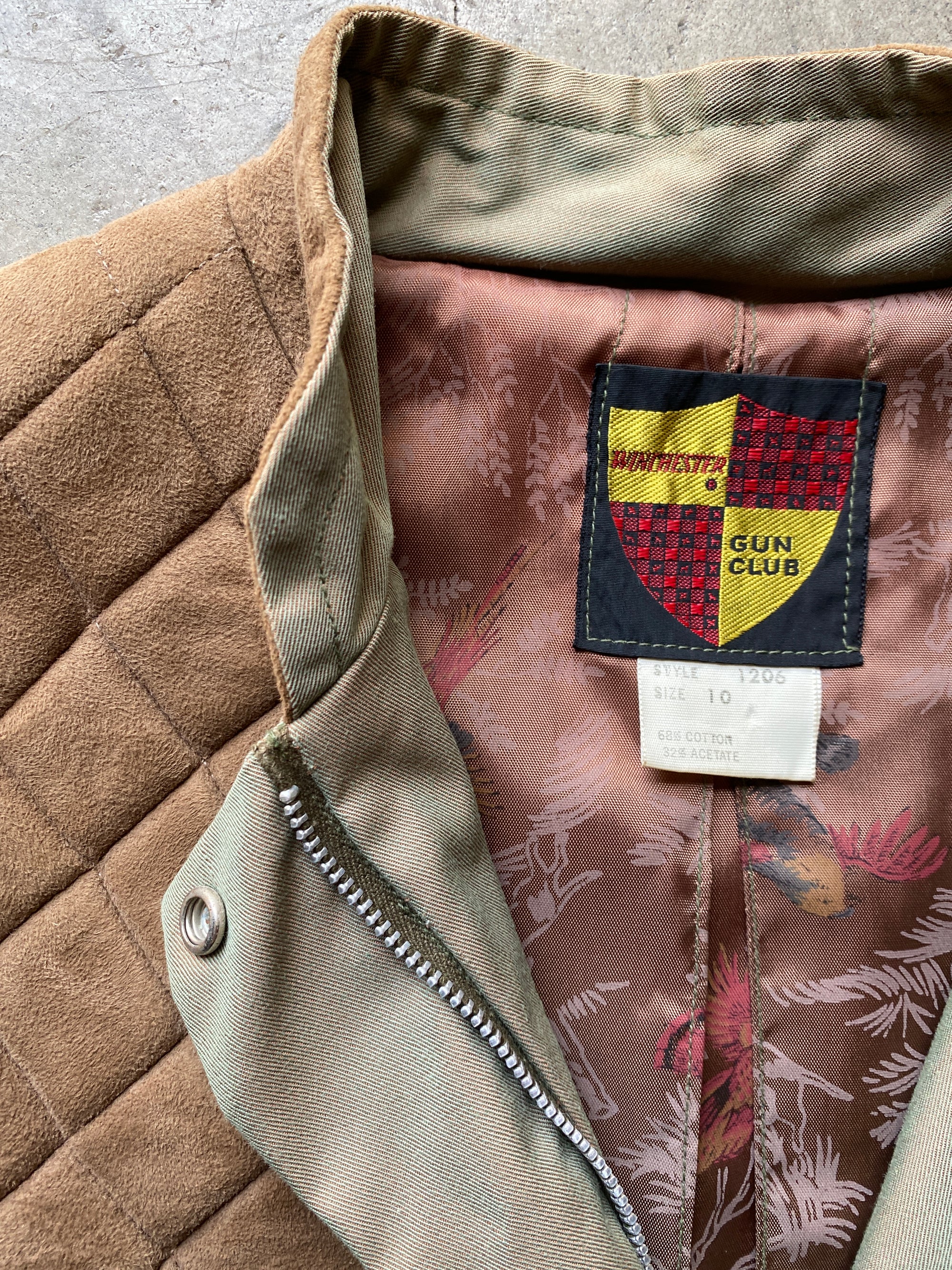 Olive Iridescent Hunting Jacket