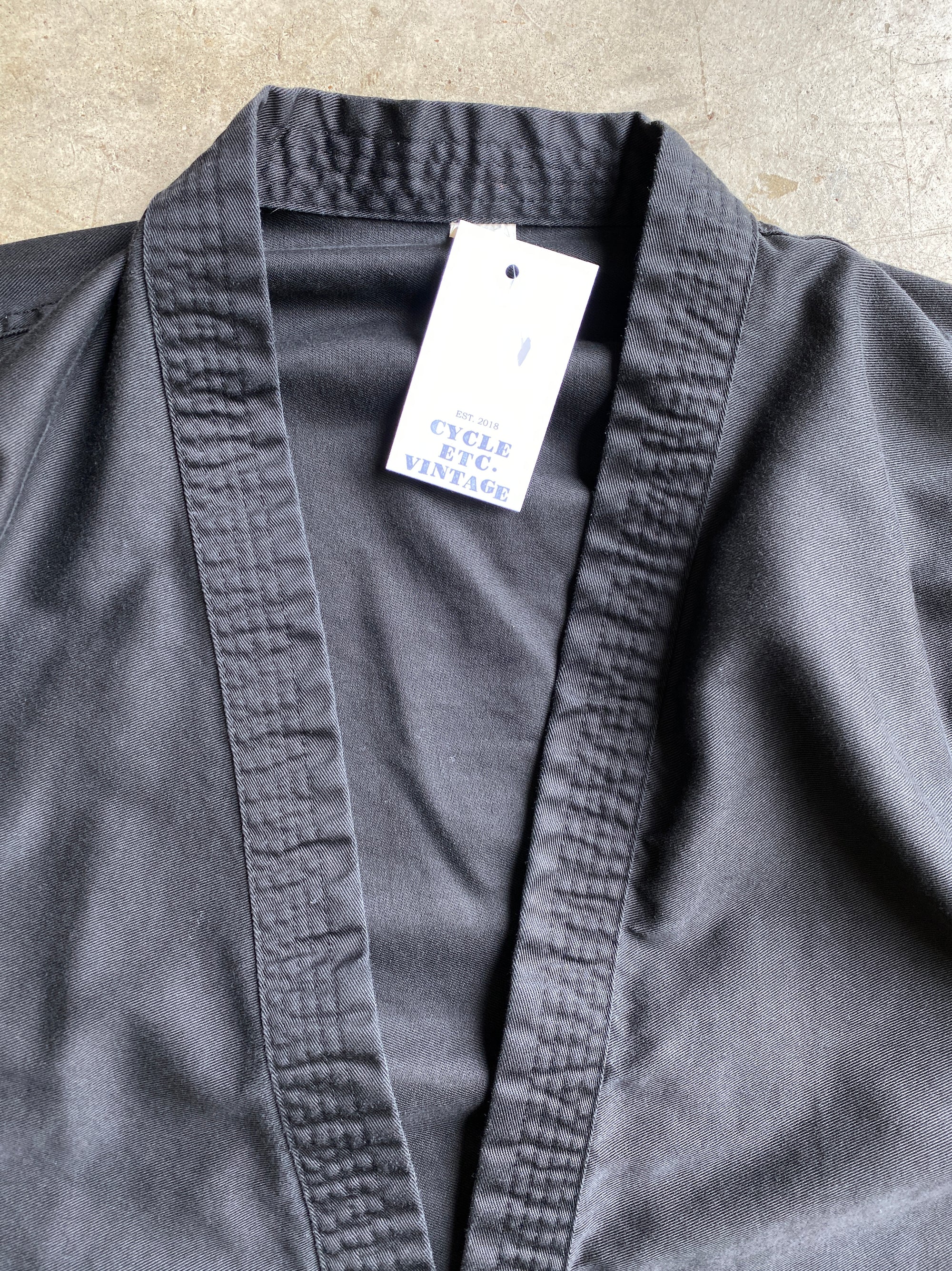 Black Karate Kimono