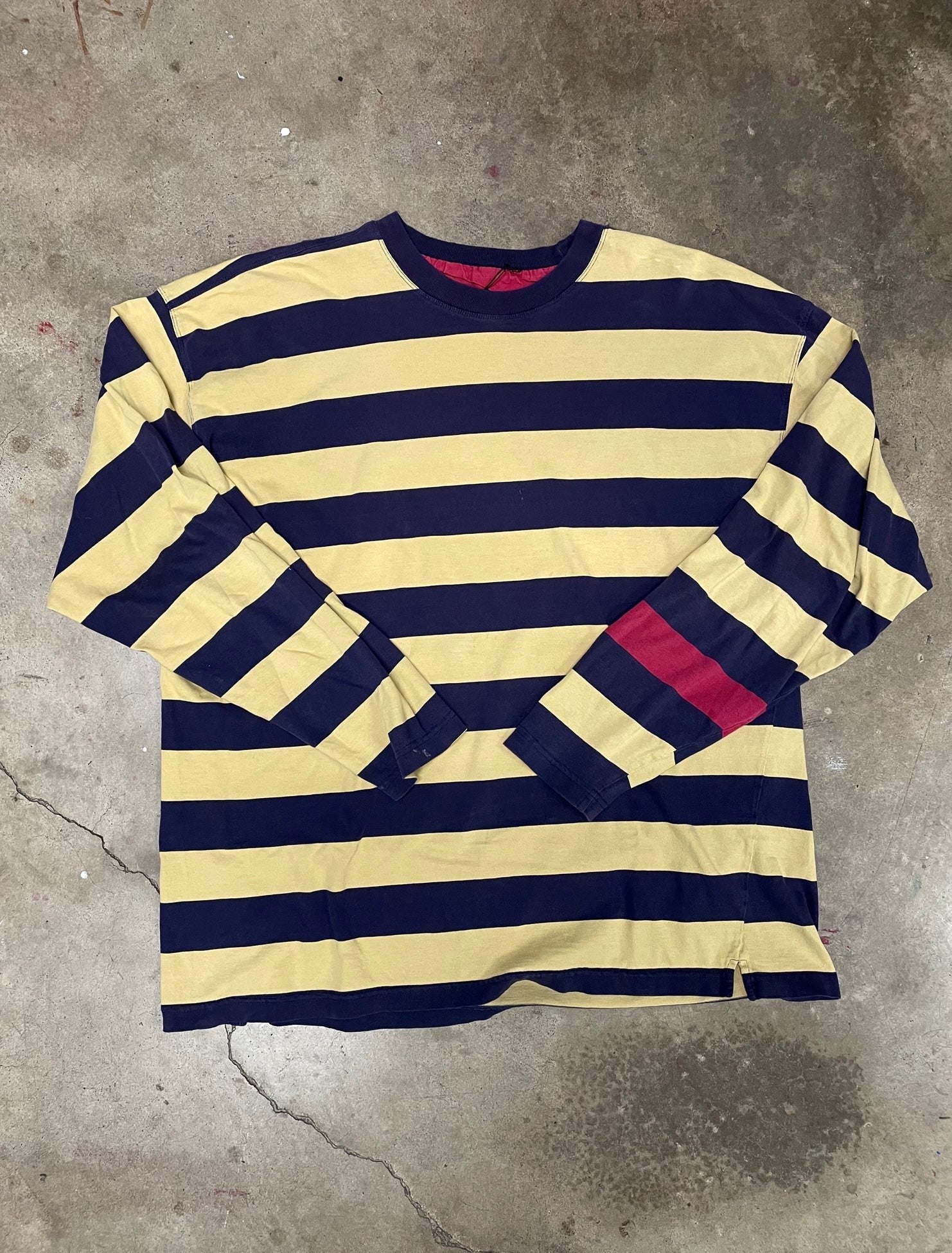 Vintage Striped Long Sleeve Tee