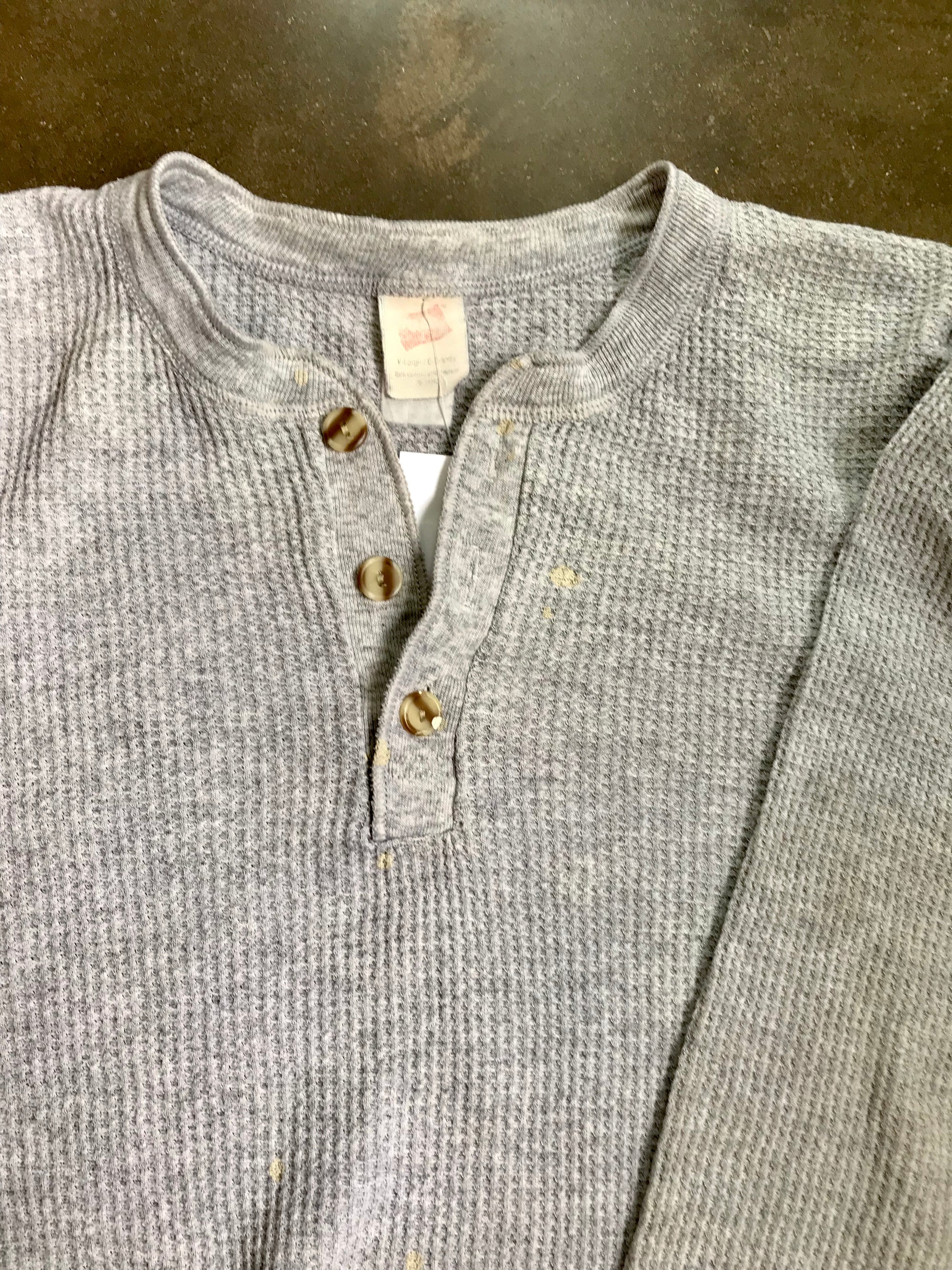 Grey Henley Thermal