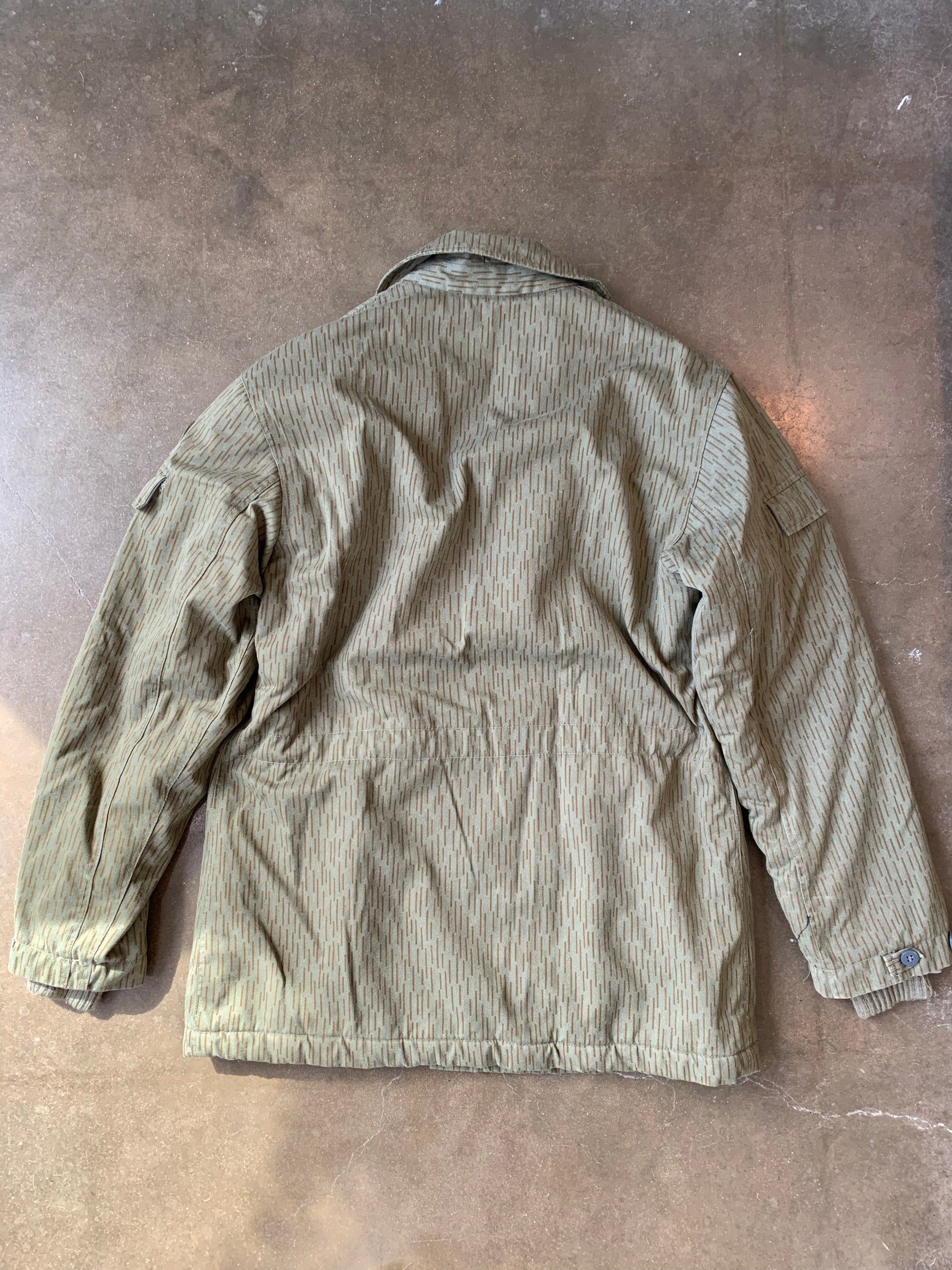 Vintage German Military Issue Raindrop Camo Jacket