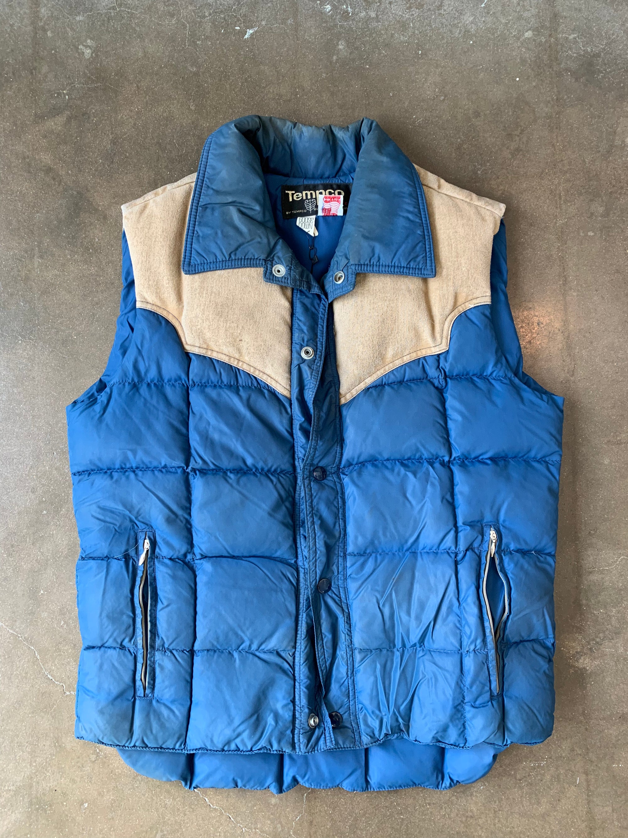 Vintage Tempco Goose Insulated Vest