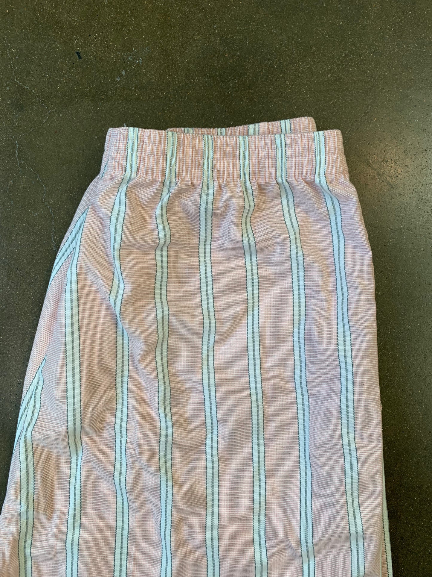 Vintage Pink Elastic Waist Shorts