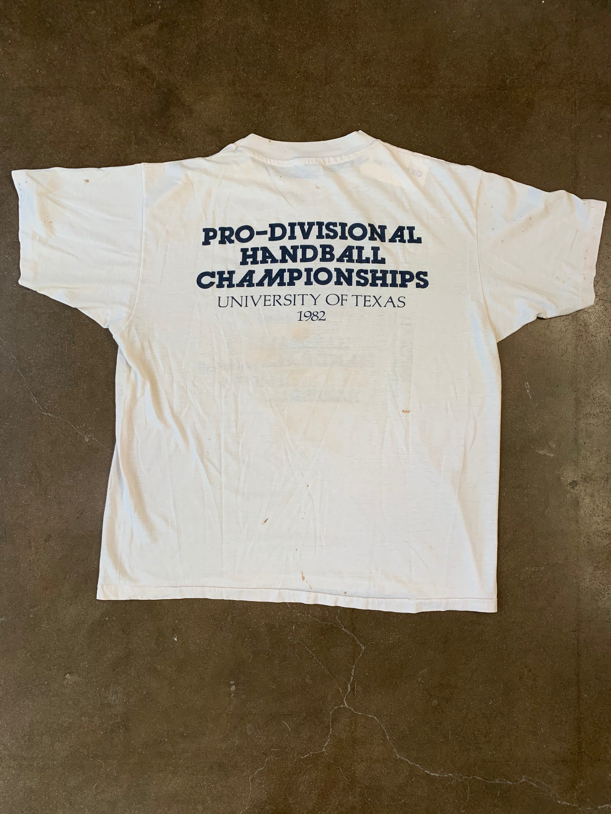 Vintage University of Texas Handball Tee
