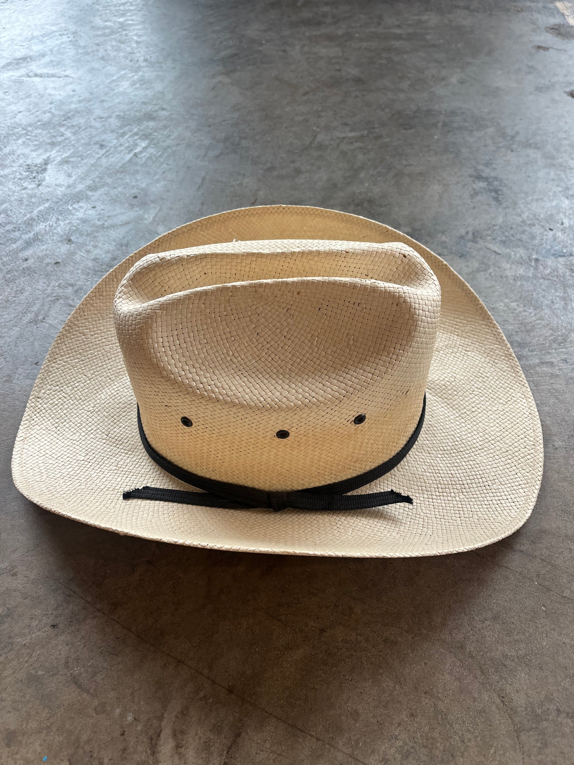 Fawn Straw Woven Cowboy Hat
