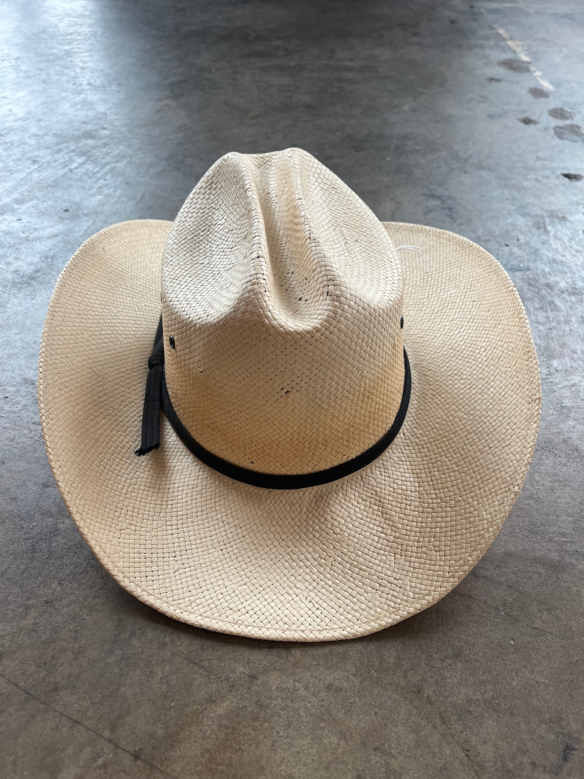 Fawn Straw Woven Cowboy Hat