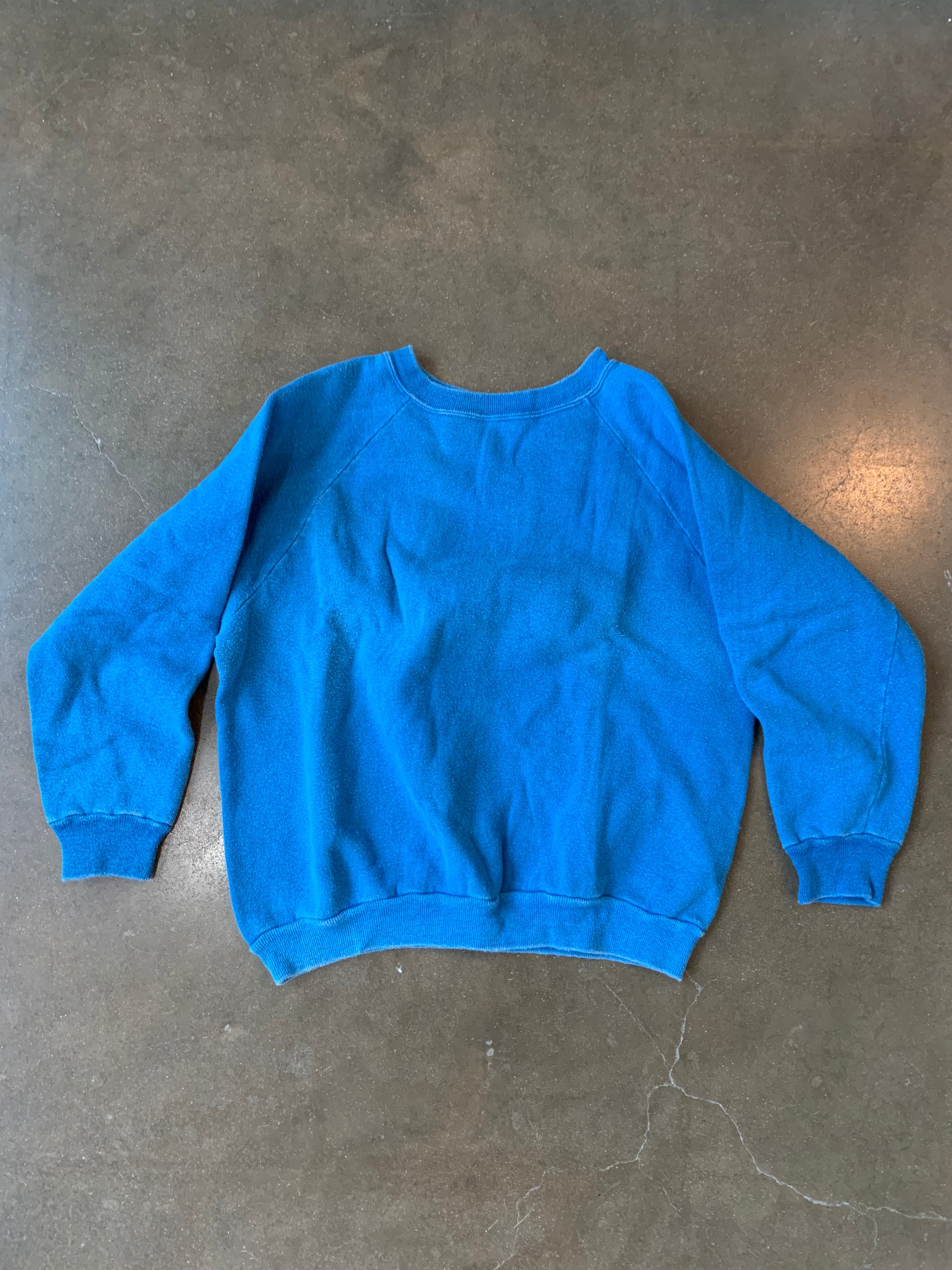 Vintage Blue Crewneck Sweater