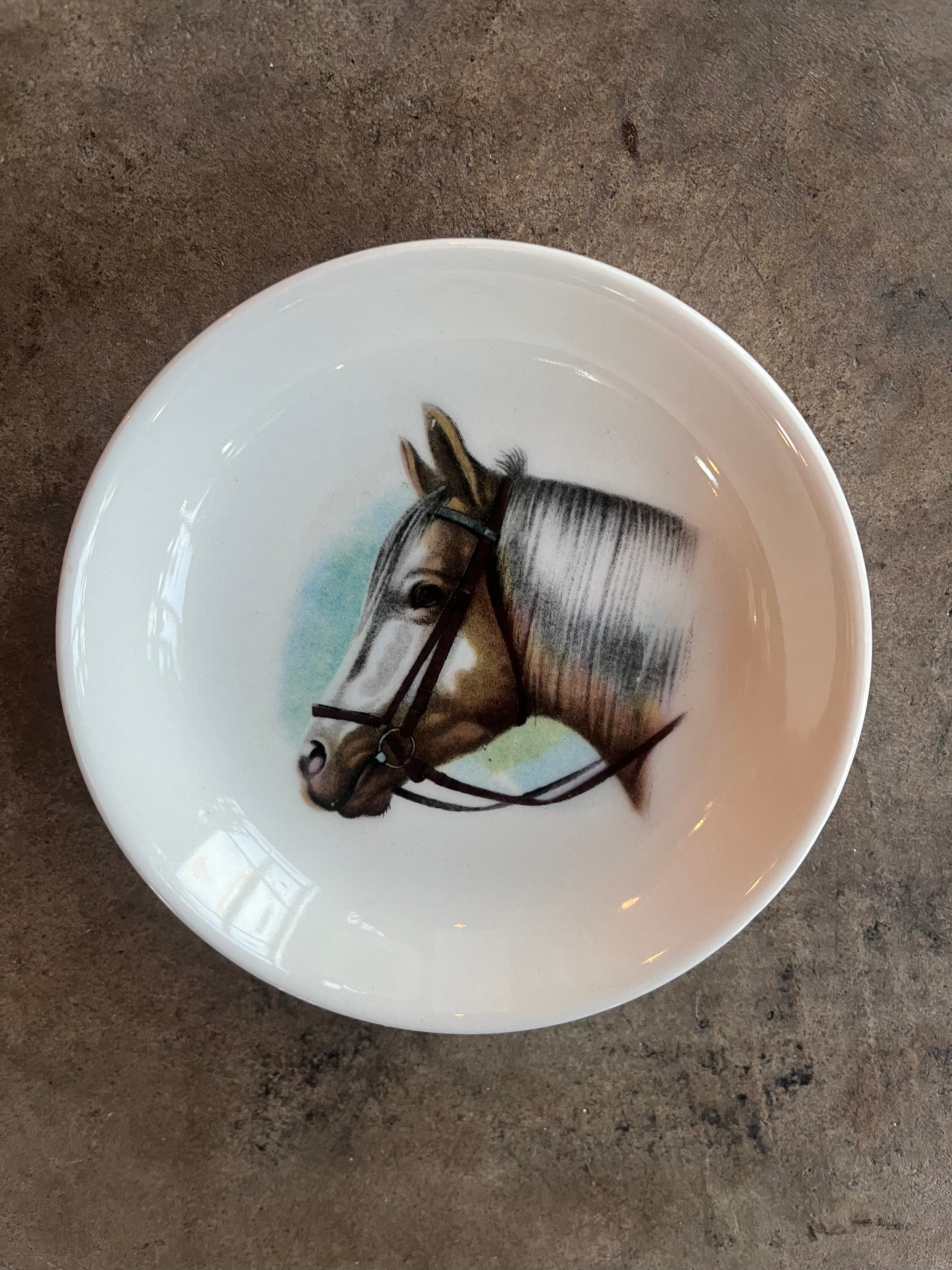 Porcelain Horse Dishes
