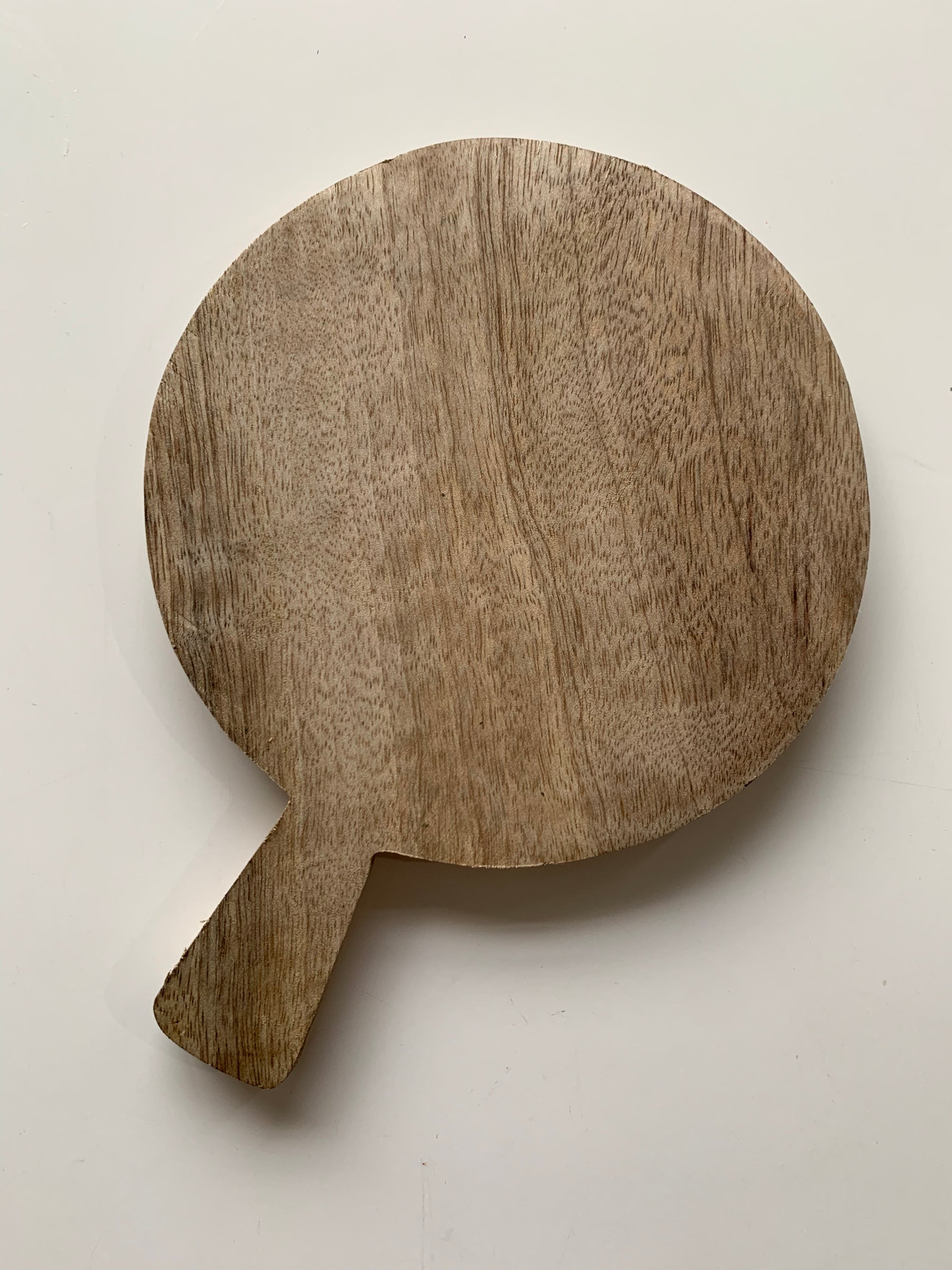 Small Circular Wooden Board