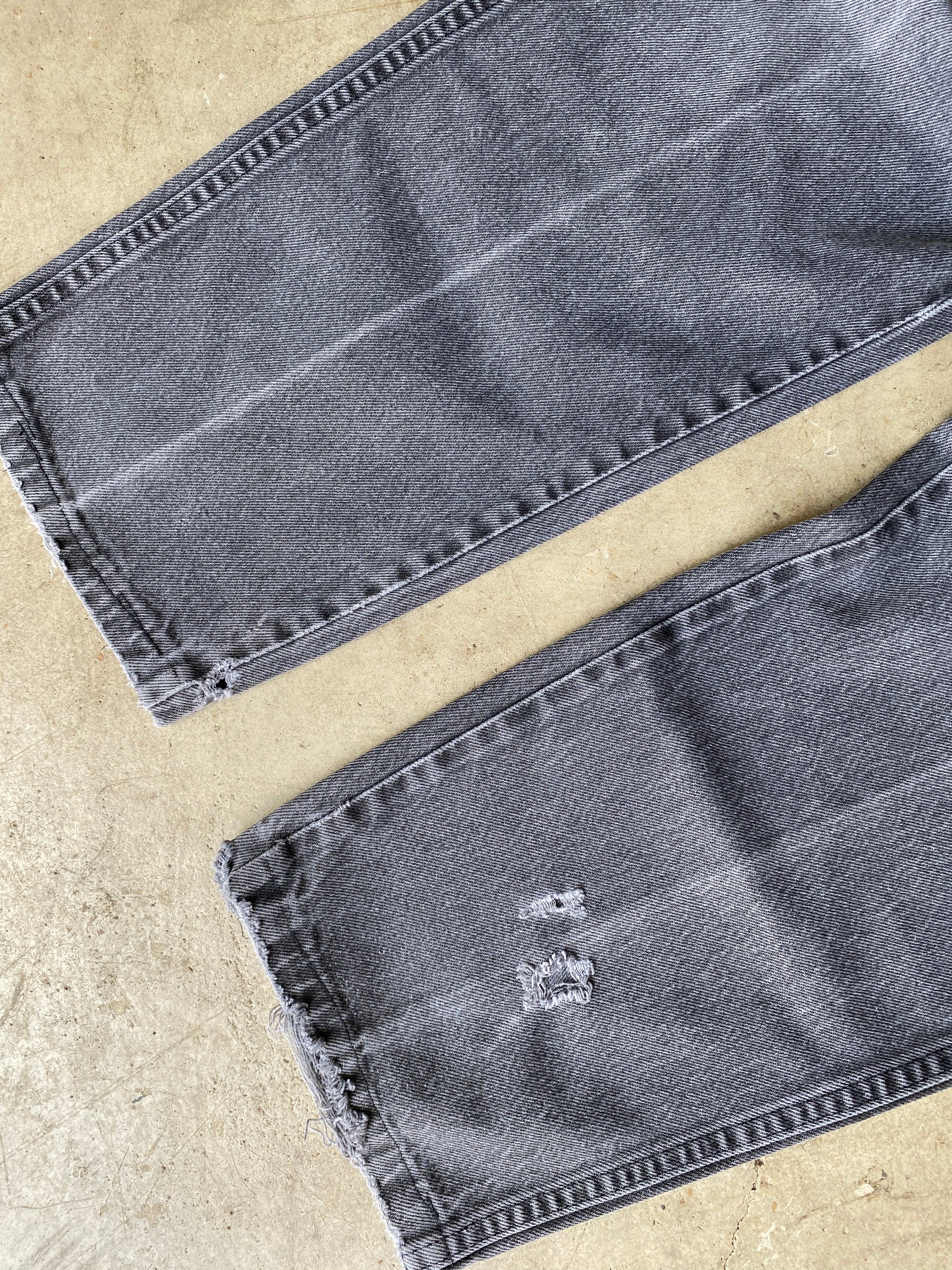 Grey Wrangler Jeans