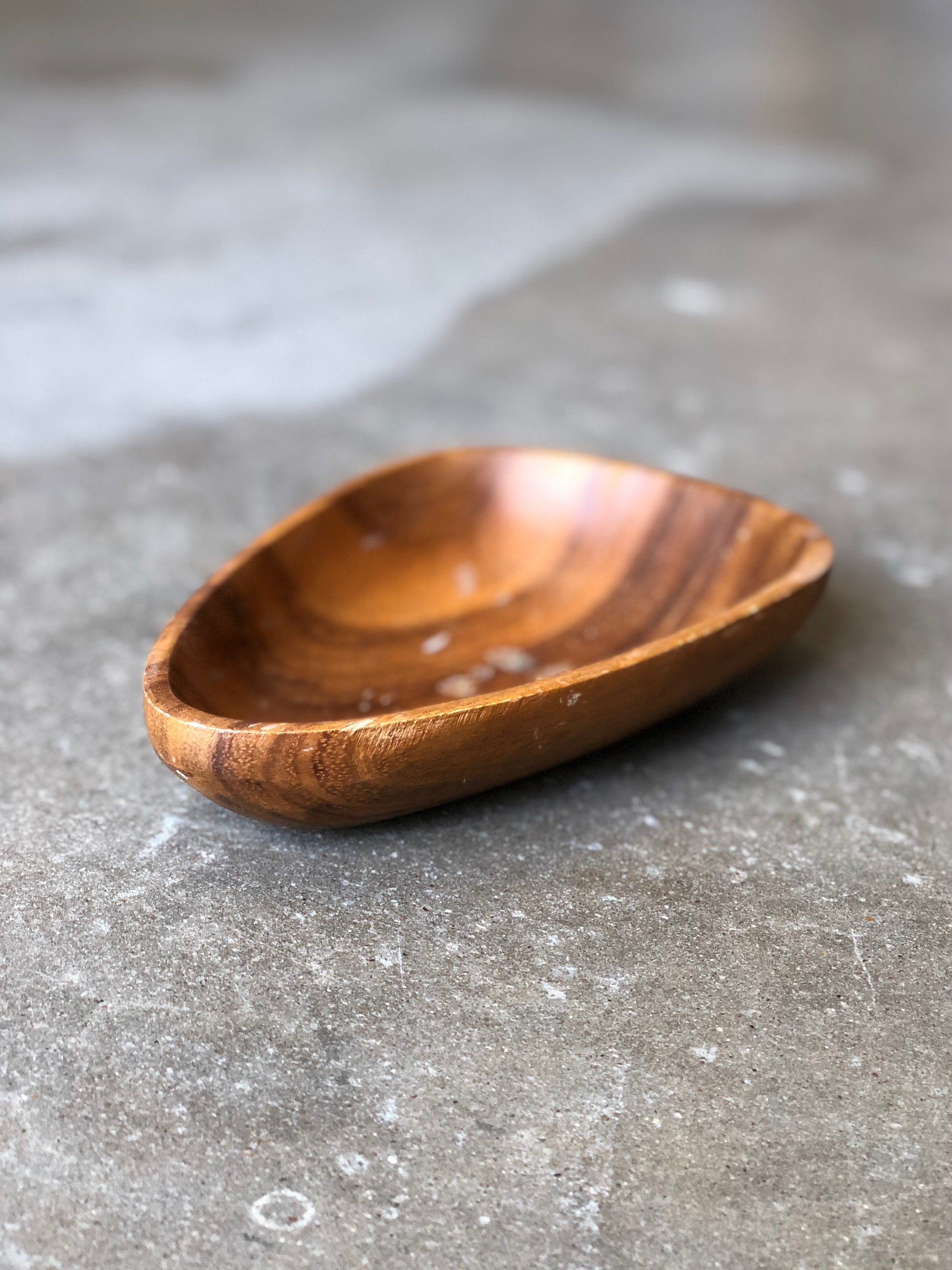Vintage Wood Dish
