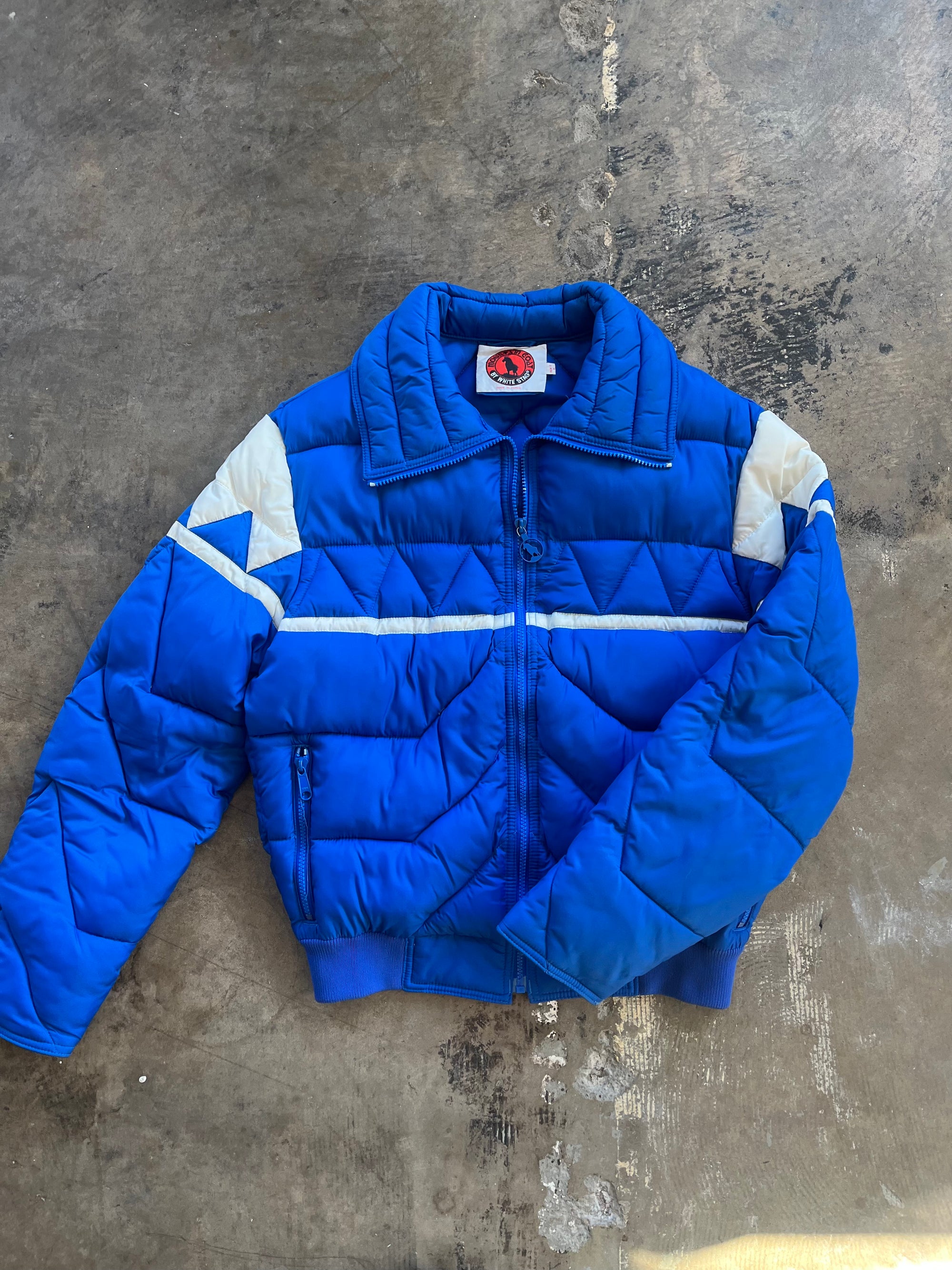 Blue Mountain Goat Puffer Jacket