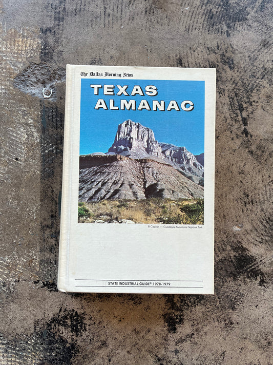 "Dallas Morning News Texas Almanac" Book