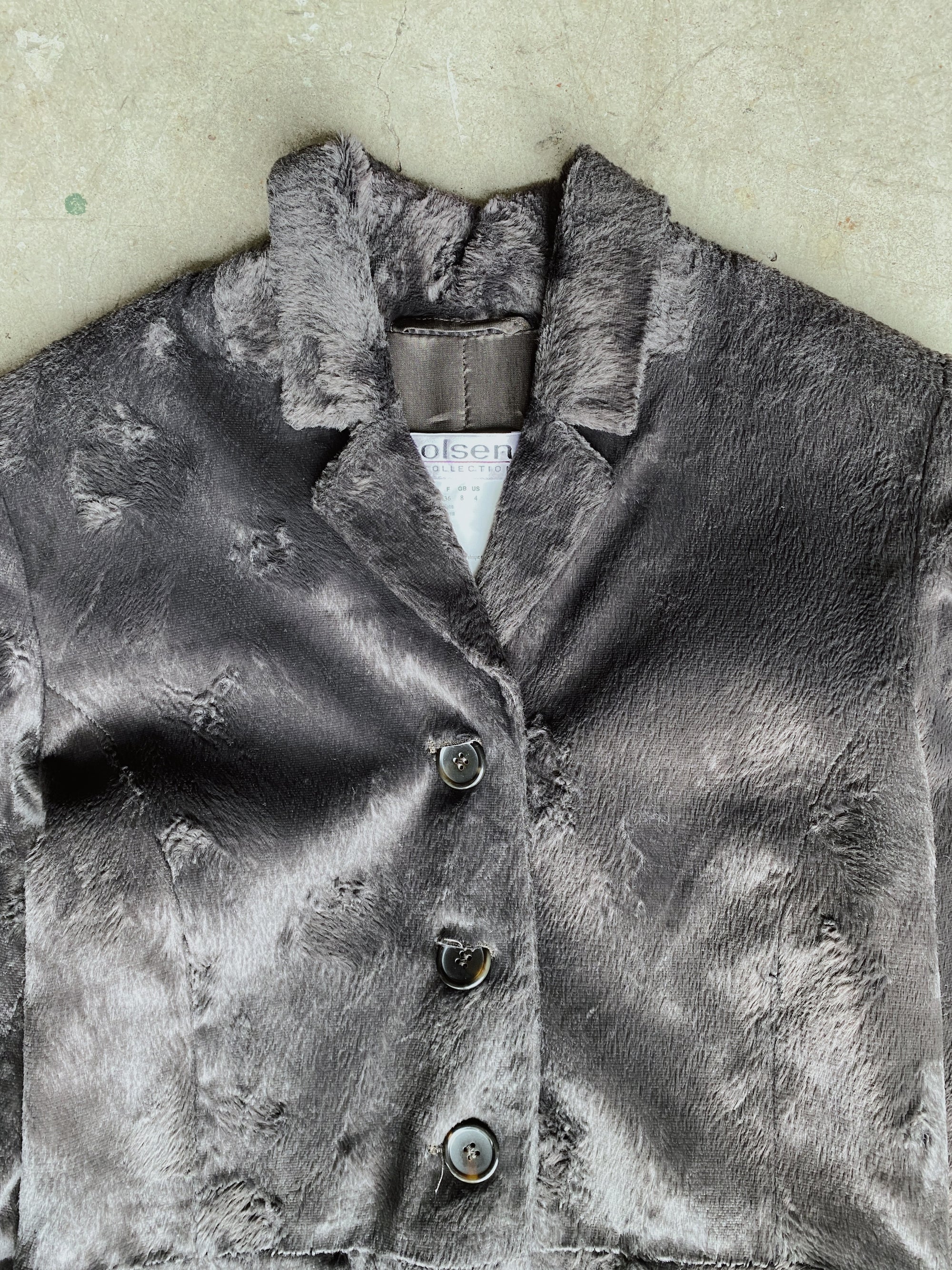 Vintage Faux Fur Jacket