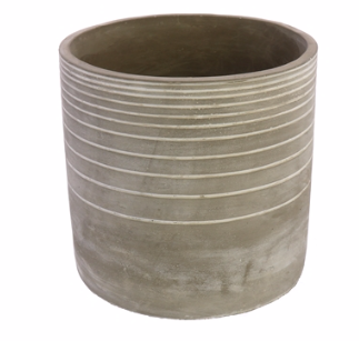 Paso Linear Cement Pot