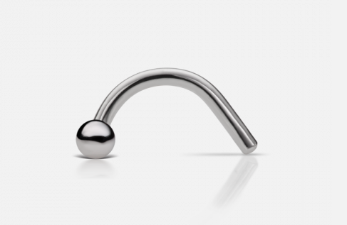 Maria Tash 2mm Dome Nostril Screw (Bent)