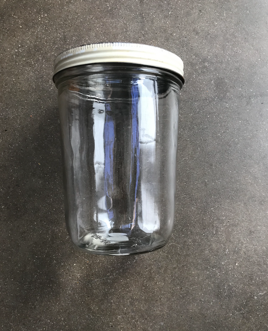 Vintage Glass Canister