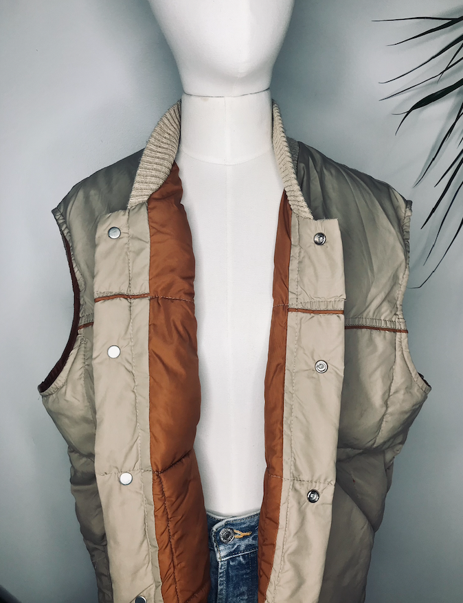 Vintage Insulated Puffer Vest
