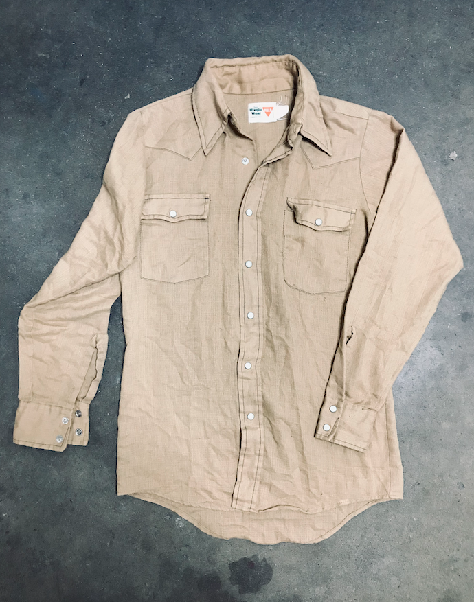 Wrangler Linen Button Up