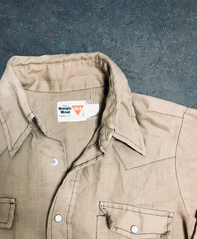 Wrangler Linen Button Up