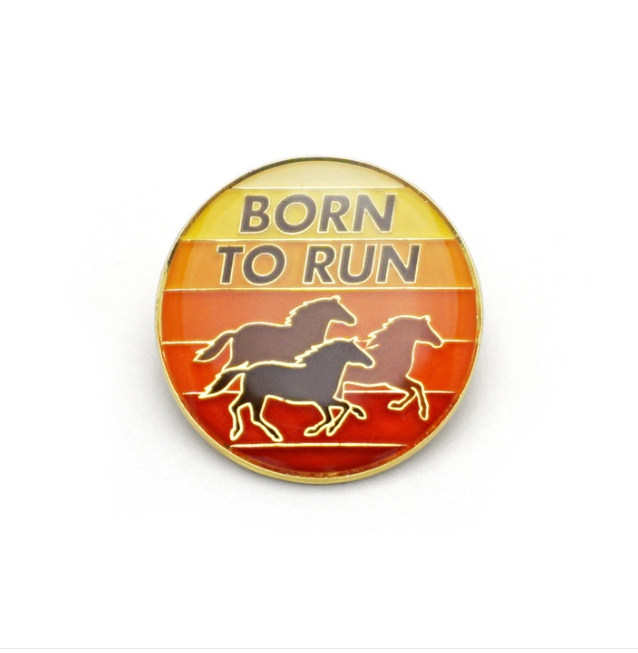 Born To Run Enamel Pin