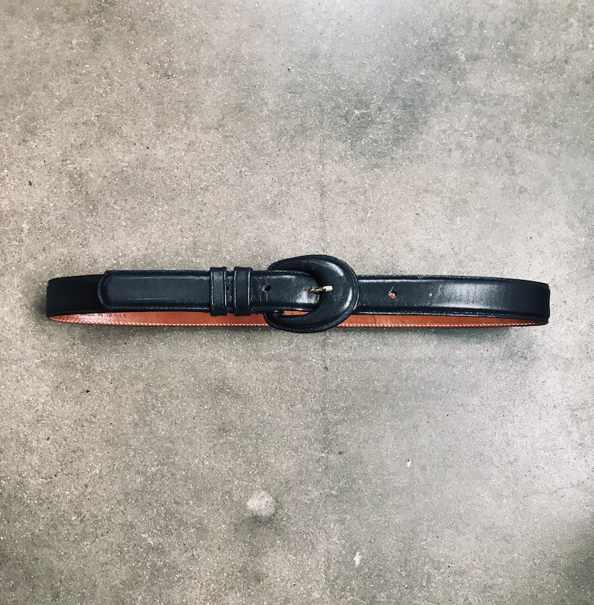 Vintage TJW Leather Vintage Belt
