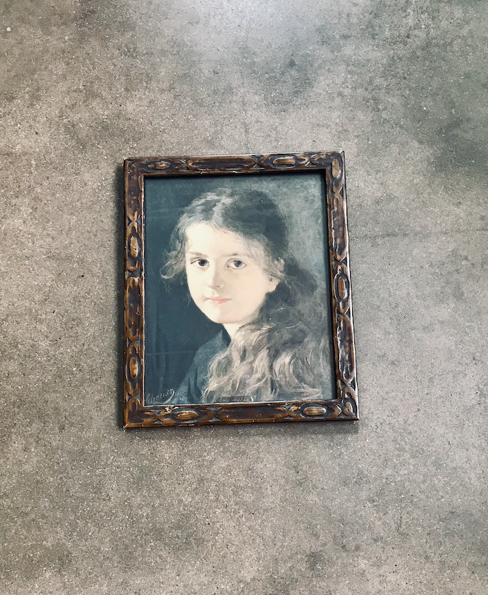Vintage Girl Portrait