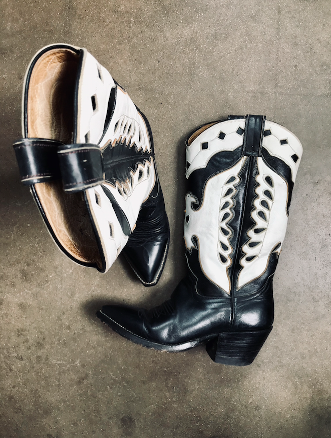 Vintage Champion Thunderbird Boots