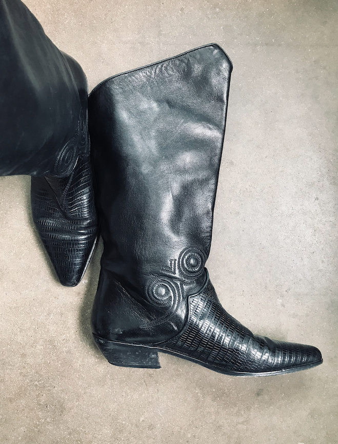 Vintage Italian Leather Boots