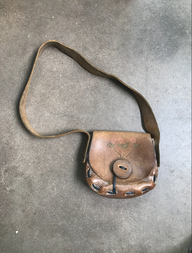 Vintage Boho Leather Handbag