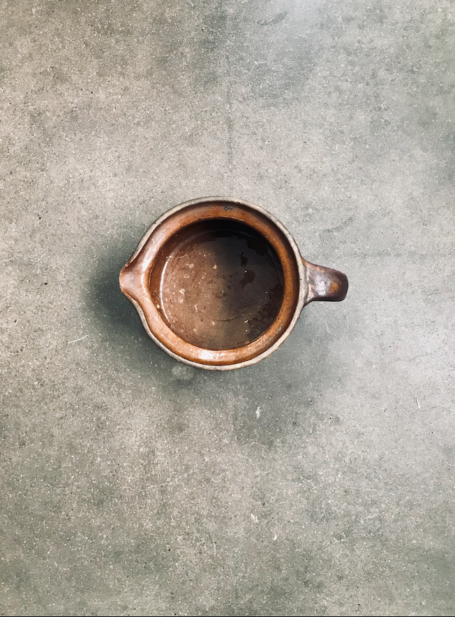 Vintage Ceramic Brown Jug