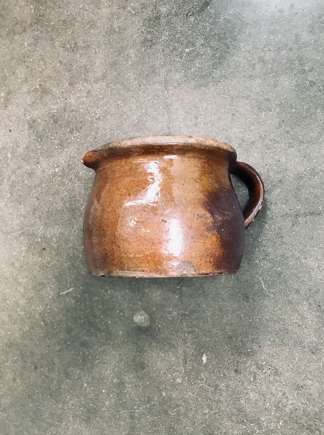 Vintage Ceramic Brown Jug