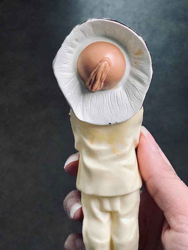 Vintage Plastic Indian Chief