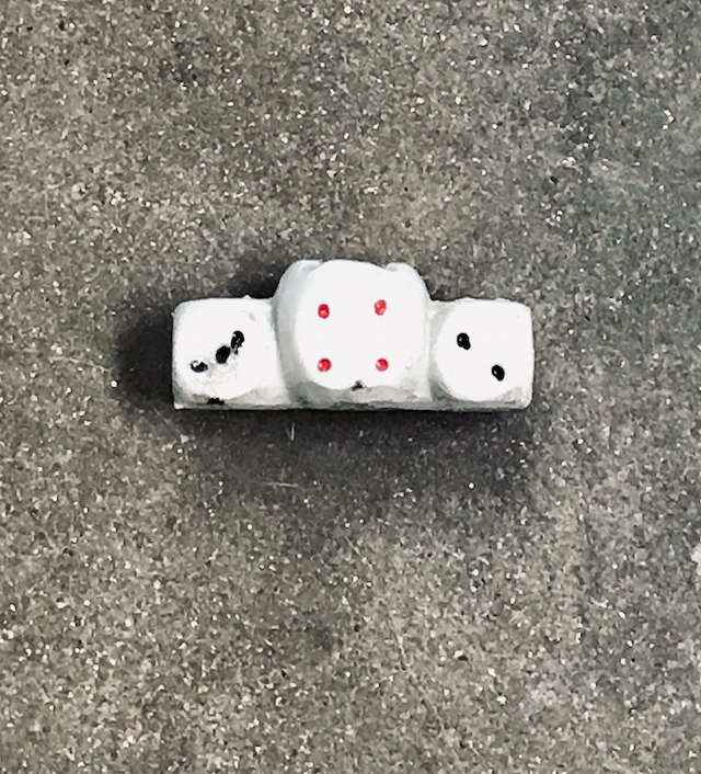 Vintage Ceramic Dice