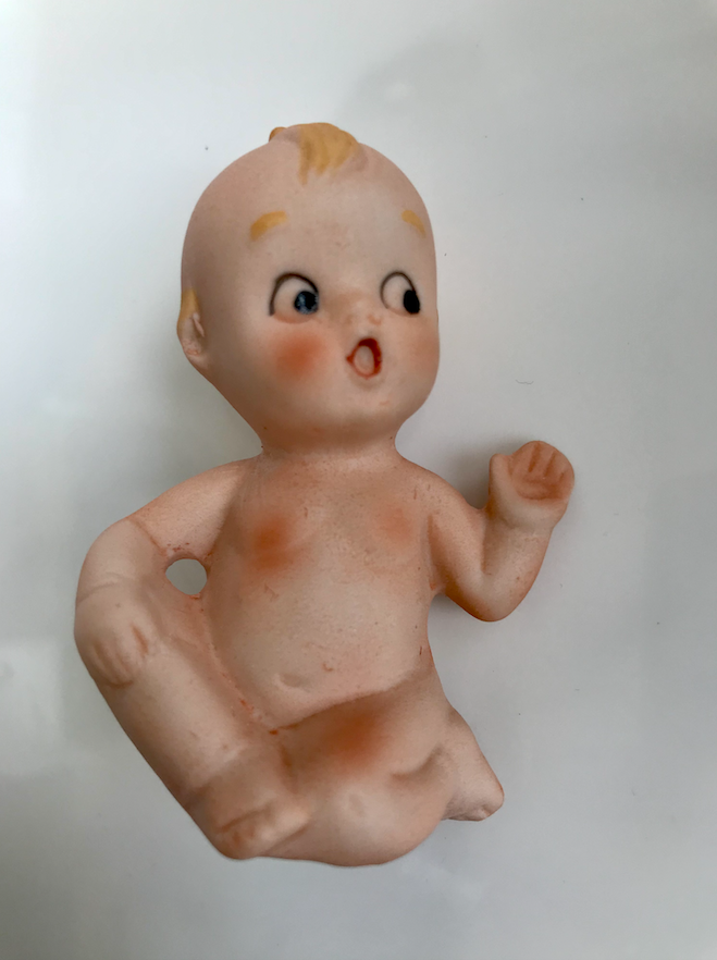 Ceramic Waving Baby