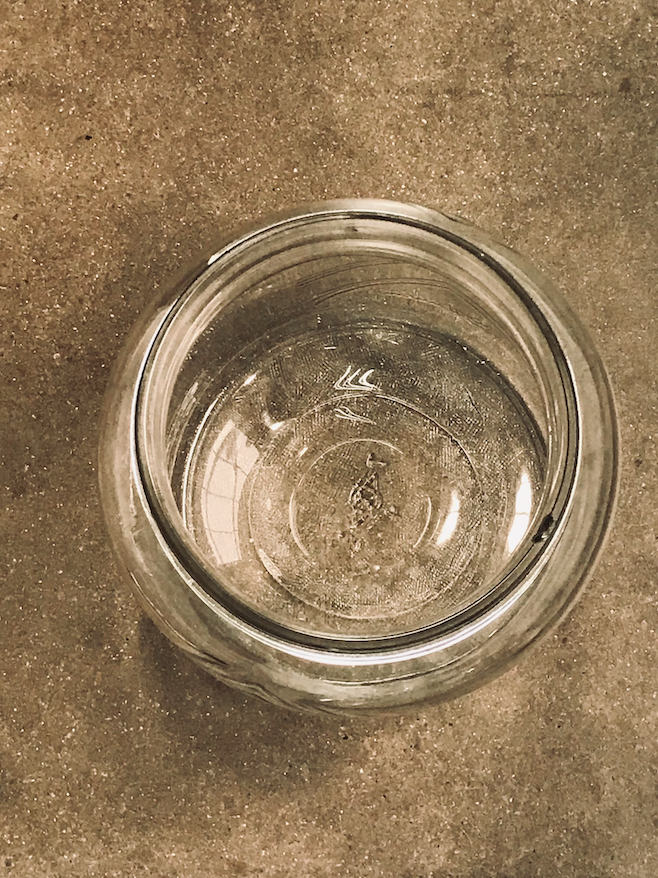 Vintage Glass Jar
