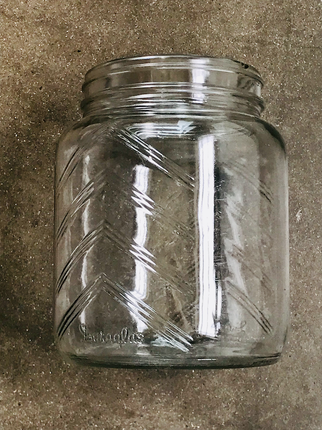 Vintage Glass Jar