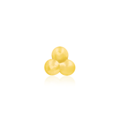 Junipurr Gold Tri-Bead