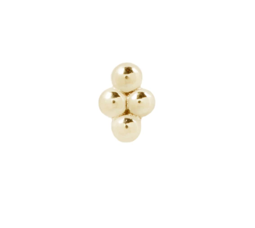 Buddha Jewelry Organics 4 Bead Cluster Threadless End