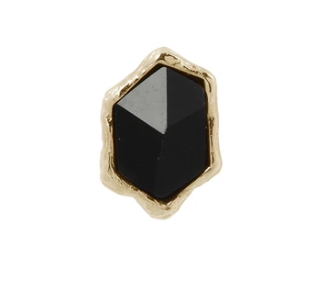 Buddha Jewelry Organics Large Pump Up the Volume Black Threadless End