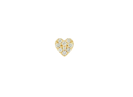 Modern Mood Heart - Audrey 9 Diamond YG