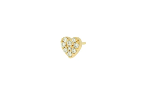 Modern Mood Heart - Audrey 9 Diamond YG