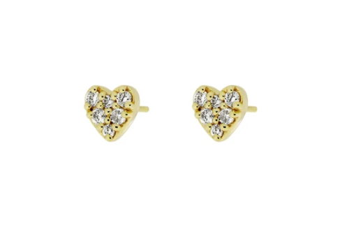 Modern Mood Heart - Audrey 6 Diamond YG