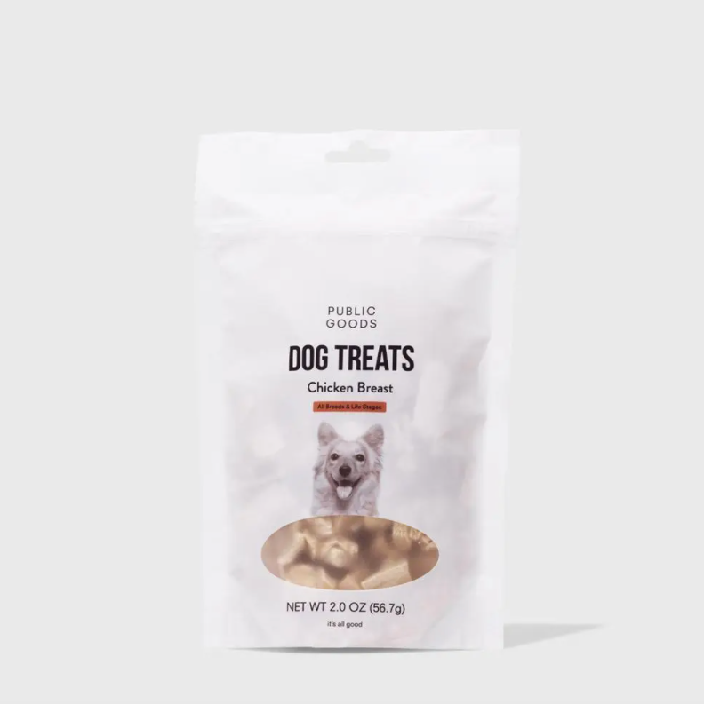 Public Goods Dog Treats - Freeze Dried Chicken 2 oz